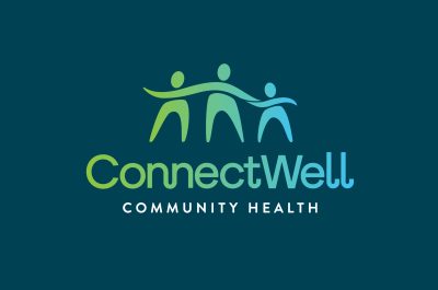 ConnectWell Community Health Logo - Dark Background